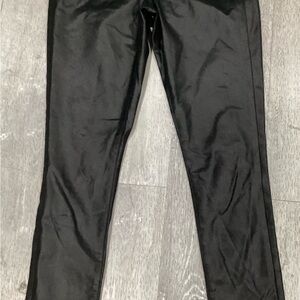 Express Black Dress Pants Slim Straight-Leg